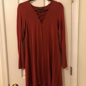 Express Long Sleeve Dress